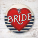 Badge EVJF Bride, modèle marin