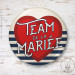 Badge Marin Team de la Mariée